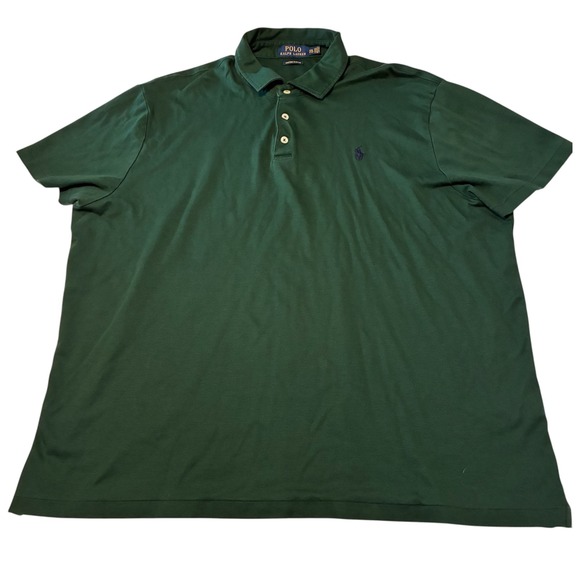 Polo Ralph Lauren Other - Polo Ralph Lauren Men's Green Polo Shirt Custom Slim Fit Size XXL